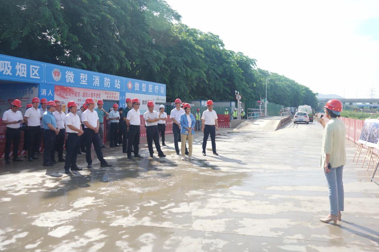 朱真（第一排右二）视察漳州市2022P18地块（东湘苑）项目.jpg
