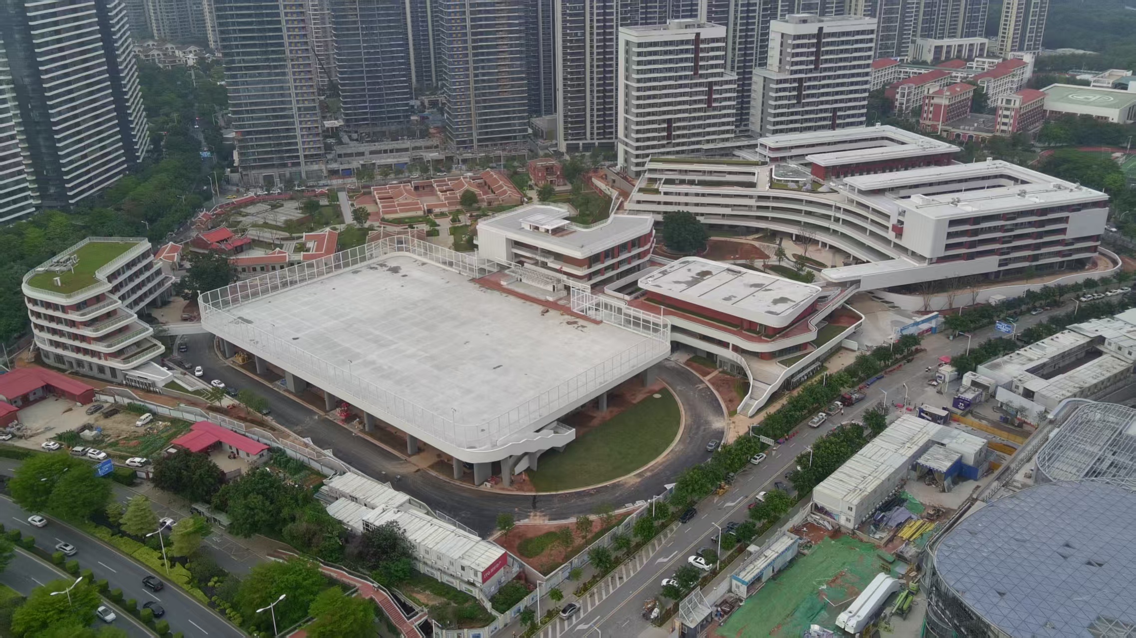 【建设发展总承包公司】20250430【工程动态】总承包公司厦门国贸实验高级中学地下室及上部主体项目通过竣工预验收，附图1.jpg