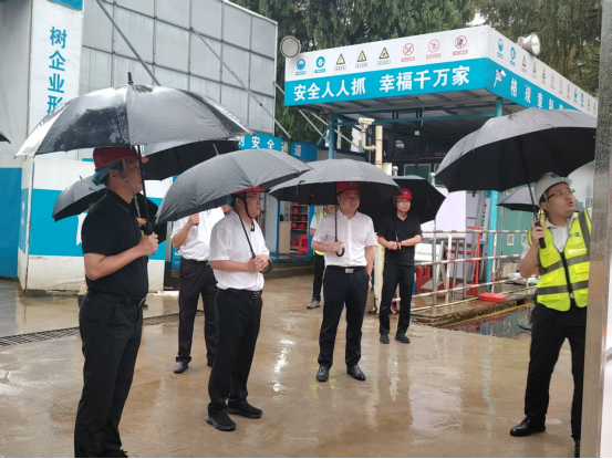 吉安市委常委、市政府党组副书记邵九思赴井冈山文体中心项目进行调研.png
